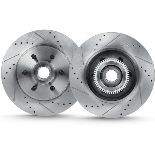2pcs front rotors - front,