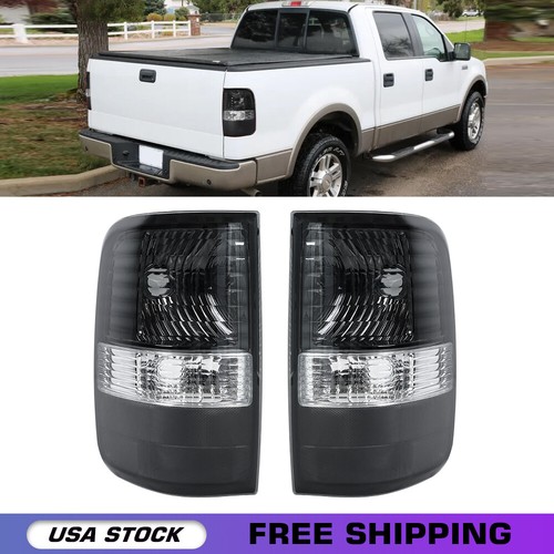 Pair tail lights black - lights,
